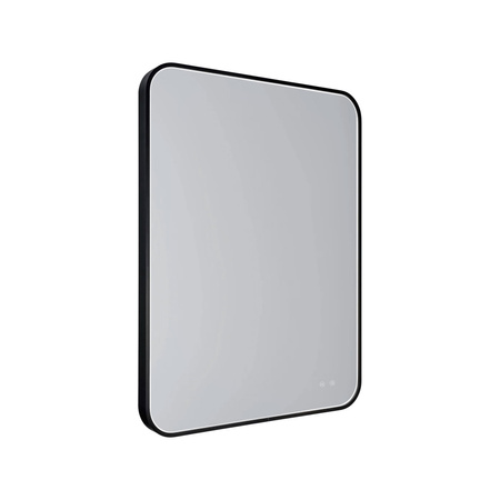 MAXLIGHT W0384 MIRROR PROSTOKĄT 76x91cm CZARNE LUSTRO PODŚWIETLANE