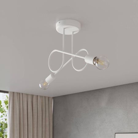 Żyrandol LOOP 2 biały (SL.1471) - Sollux Lighting