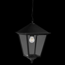 Lampa wisząca zewnętrzna LONDON 493A BLACK E27 LED 11W Norlys