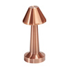 Przenośna lampa z dotykowym włącznikiem TAVOLO B miedziana 22 cm (ST-8127T/B COPPER) - Step into Design