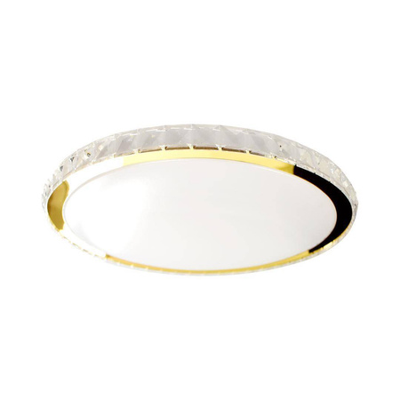 Plafon Layla Gold 33W ściemnialny + pilot (ML8130) - Milagro