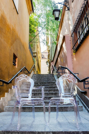 Krzesło KING transparentne - poliwęglan (666-APC) - King Home