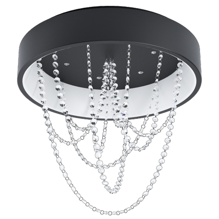 Lampa Sufitowa BERLONA czarna (39762) - EGLO