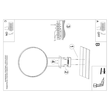 Lampa wisząca RIO 55 beżowa LED 3000K (TH.361) - Thoro Lighting