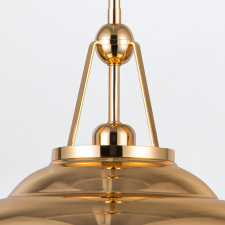 Lampa wisząca w stylu Modern Palmetto Polerowany mosiądz (QN-PALMETTO-P-M-PB) - Quintiesse
