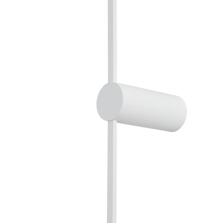 Minimalistyczny biały kinkiet SABER LED M (11591) - Nowodvorski