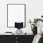 Lampa stojąca COLIN BLACK 1xE27 (MLP4792) - Milagro