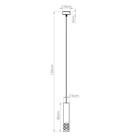 Lampa wisząca LIRO 1 biały (SL.1691) - Sollux Lighting