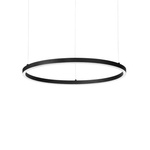 Lampa wisząca ORACLE SLIM Czarny (ORACLE_SLIM_SP_D070_ROUND_4000K_ON-OFF_BK) - Ideal Lux