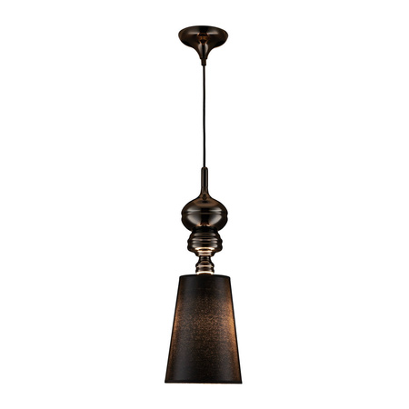 Lampa Wisząca Queen Kol. Czarny 18 cm (MP-8846-18 black) - Step into Design