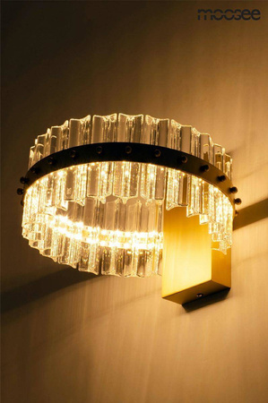 Lampa ścienna SATURNUS WALL złota - LED (MSE01040015) - Moosee