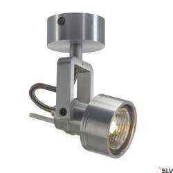 INDA, lampa ścienna i sufitowa, spot, QPAR51, szczotkowane aluminium, maks. 50 W (147559) - SLV