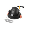 NUMINOS® GIMBLE S, oprawa sufitowa wpuszczana czarna/chromowana 3000 K 20° (1005887) - SLV