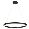 Lampa wisząca Midway mała czarna Triangle LP-033/1P S BK Triangle Light Prestige