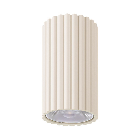 Nowoczesna lampa na sufit IVAR beżowy LED 4000K Push dimm/DALI2 (TH.623) - Thoro Lighting
