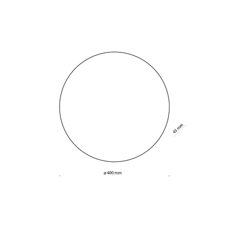LUNA BLACK NEW 400 KINKIET 6 PŁ  (6014) - TK Lighting