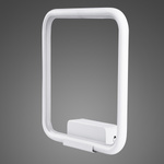 Kinkiet Ledowe Kwadraty No.1 3k biały (LA079/W_in_3k_white) - ALTAVOLA DESIGN