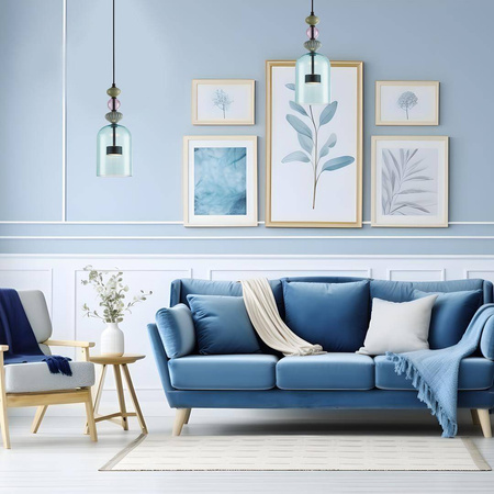 Lampa wisząca ARTE 12W LED śr. 16cm czarna (ML0358) - Milagro