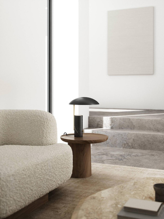 Lampa stołowa MADEM Nordlux GU10 15W Marmur Czarny