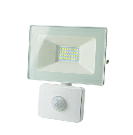 NAŚWIETLACZ LED 30W BIAŁY PIR (EKN3322) - Eko-Light