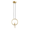 Lampa wisząca AMICI led złota 27 cm (ST-D7774 gold) - Step into Design