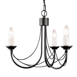Żyrandol Carisbrooke (CB3-BLACK) - Elstead Lighting