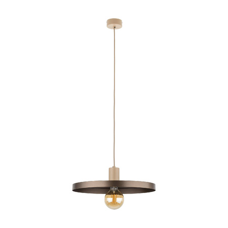 SILA SABIA BROWN 1XE27 LAMPA WISZĄCA 400 (10758) - TK Lighting