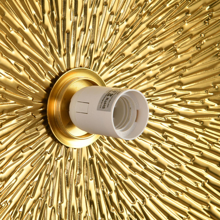 Lampa ścienna SUN S złota 20 cm (ST-FB230946-D20) - Step into Design