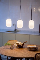 CAVA Pendant 3L Straight Black/White (108563) Markslojd