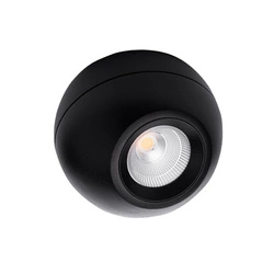 LED lampa URANUS-9W DIM Black IP20 CRI80 3000K (03331B) - ZARlight