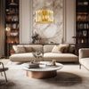 Żyrandol RITZ GOLD 12xE14 (ML0395) - Milagro