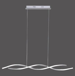 POLINA LAMPA WISZĄCA STALOWY (9142-55) - Paul Neuhaus