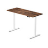Regulowane biurko gamingowe Control Lite 140 Biały/Rustykalny (LV1717) - LVN SYSTEM