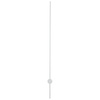 Minimalistyczny biały kinkiet SABER LED L (11588) - Nowodvorski