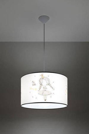 Lampa wisząca do pokoju dziecka bajkowy wzór PRINCESS 40 (SL.1415) - Sollux Lighting