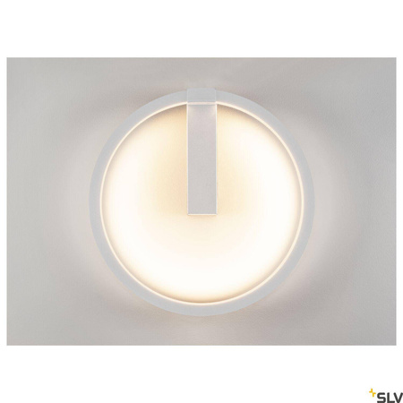 ONE 40 DALI, wewnętrzna oprawa ścienna LED, biała, 3000/4000 K (1002917) - SLV