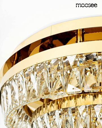 MOOSEE lampa sufitowa / plafon SAVOY 2    złota (MSE1501100530) - Moosee