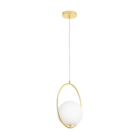 Lampa wisząca COSTA ROUND złota 35 cm (DP0001A-350R) - Step into Design