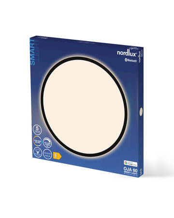 Lampy sufitowe OjaSmart Nordlux LED  Tworzywo sztuczne Czarny
