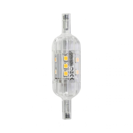 J78-AP R7s 4W 230V 15x2835 LED DIM WW - Ledlumen