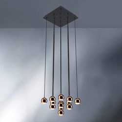 Lampa Wisząca SHALLOW Kol. Złoty 3000K (0054.32.OR) - Vivida