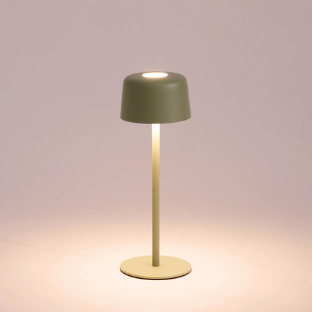 Lampa na stolik ogrodowy ZIELONA/GREEN (ETLED-658-GR) - Zuma Line
