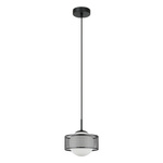 Lampa wisząca Lomica (PND-55456-1M-BK) - Italux