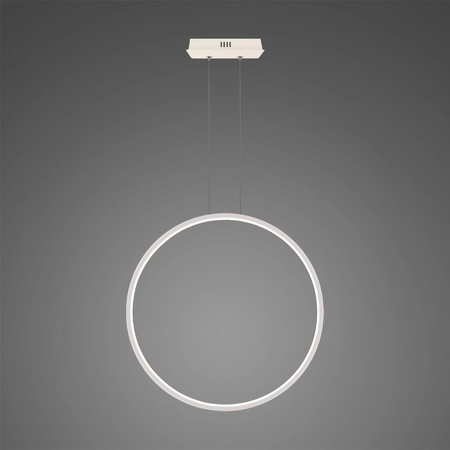 Lampa wisząca Ledowe Okręgi No.1 X 80cm 3k biała Dali (LA073/X_80_in_3k_white_Dali) - ALTAVOLA DESIGN