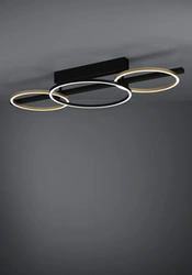 Lampa Sufitowa LANACERA czarna (390086) - EGLO