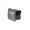 OUTDOOR WALL STEP LIGHT LED 1W GRAPHITE (E246-G Zambelis) - Zambelis
