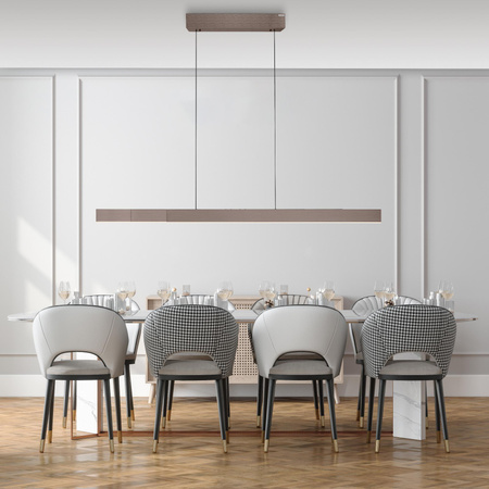 Lampa z płynną regulacją wysokości i szerokości PURE-MOTO-RISE BRĄZOWA (2545-34) - Paul Neuhaus