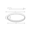 Lampa sufitowa LA0772 CIRCLE  - Zuma Line