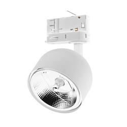 Oprawa na szynoprzewód TRACER TRÓJOBWODOWY BIAŁY GU10 AR111 (6054) - TK Lighting
