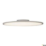 PANEL 60 DALI, lampa sufitowa natynkowa LED indoor, okrągła, kolor szary, 3000K (1003042) - SLV